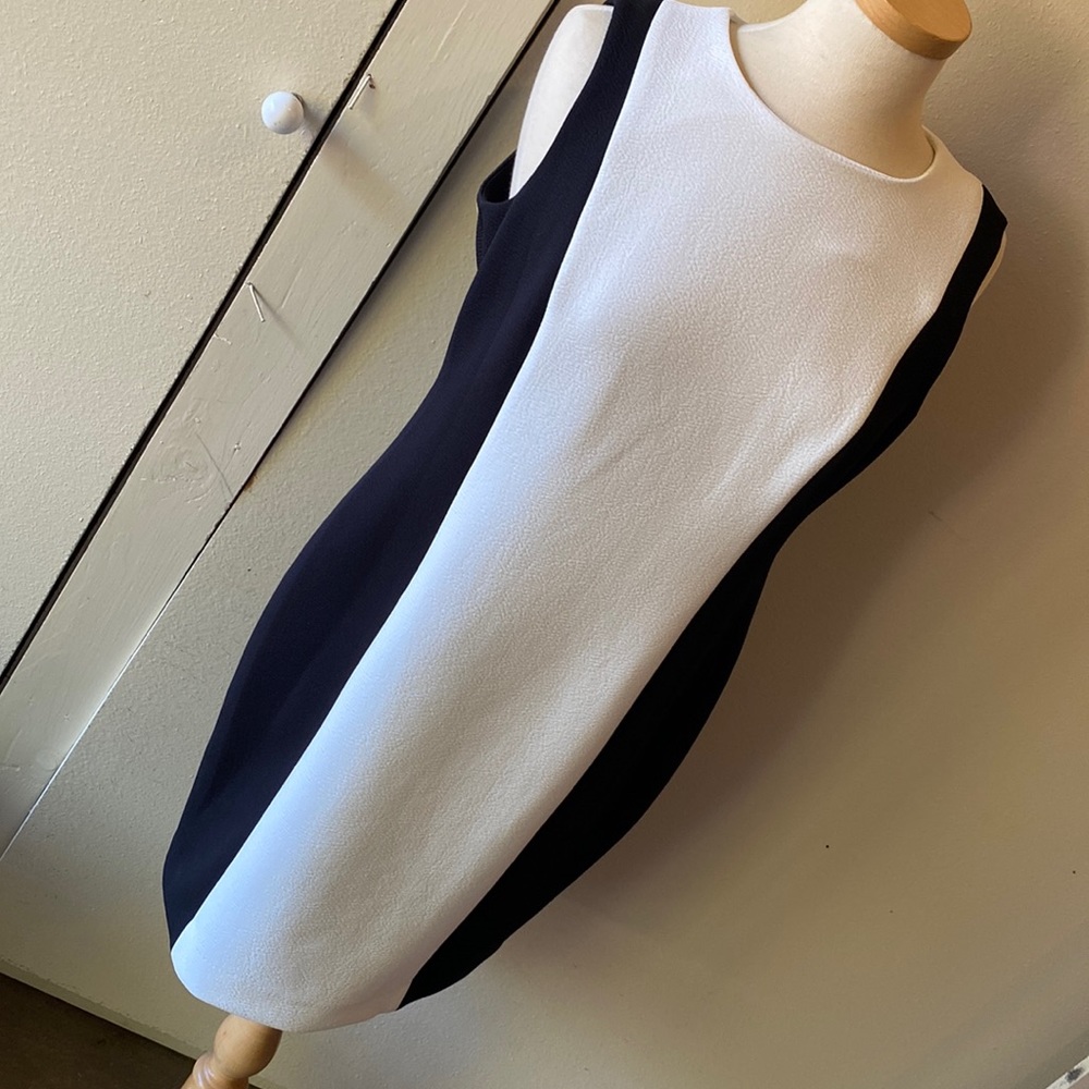 Black and white Calvin Klein dress